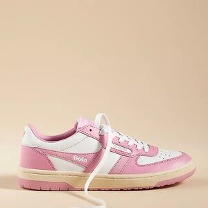 Gola Classic Pink and White Trainers